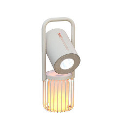 Lampe enceinte nomade