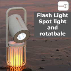 Lampe enceinte nomade