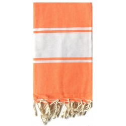 Fouta publicitaire corail