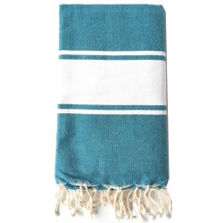 Fouta publicitaire cérulé