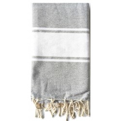 Fouta publicitaire gris