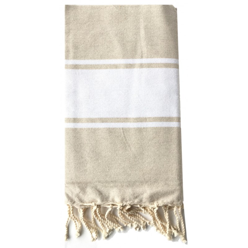 Fouta publicitaire lin