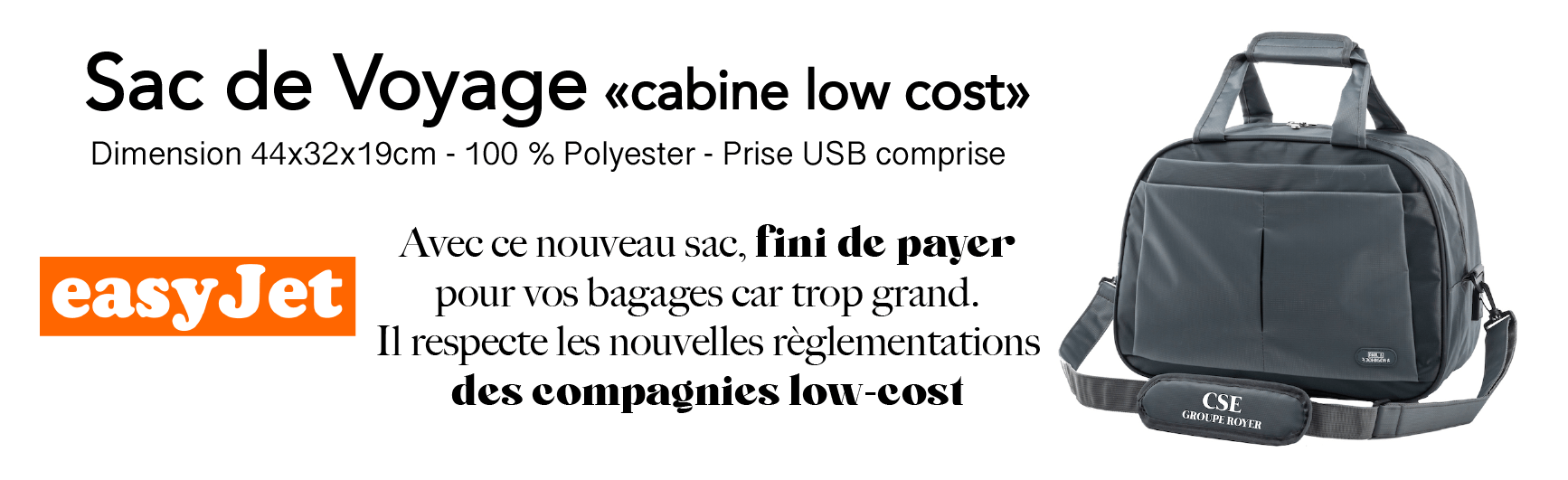 Sac de voyage Publicitaire