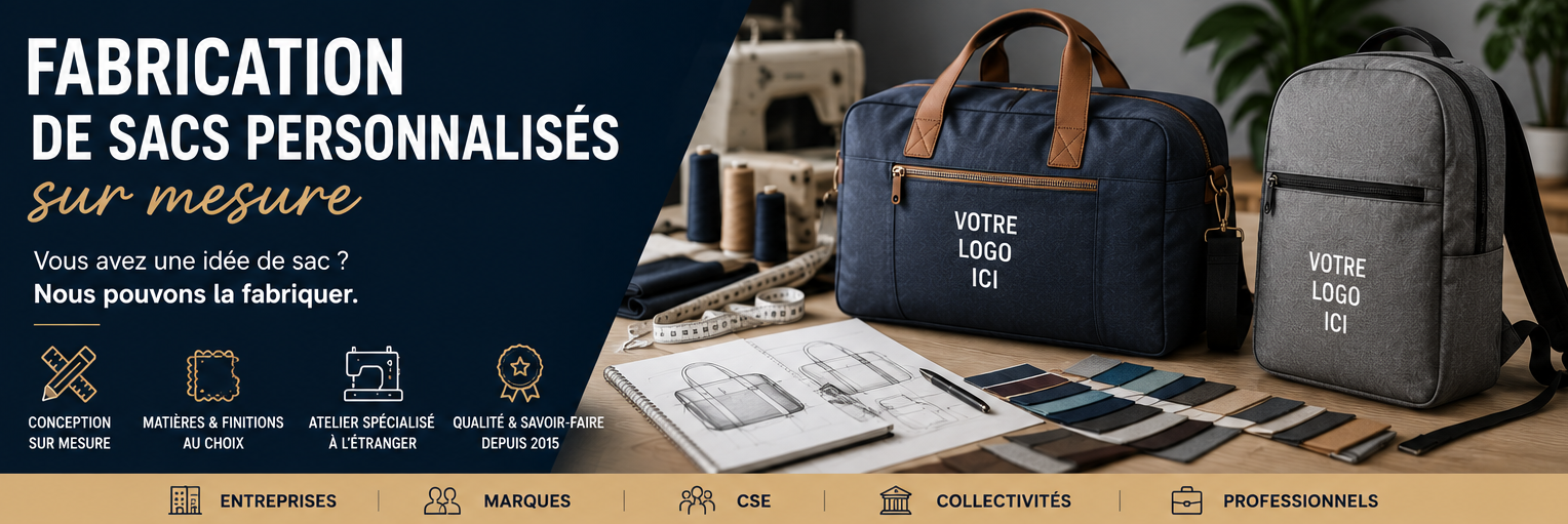 Fabrication de sacs personnalisés