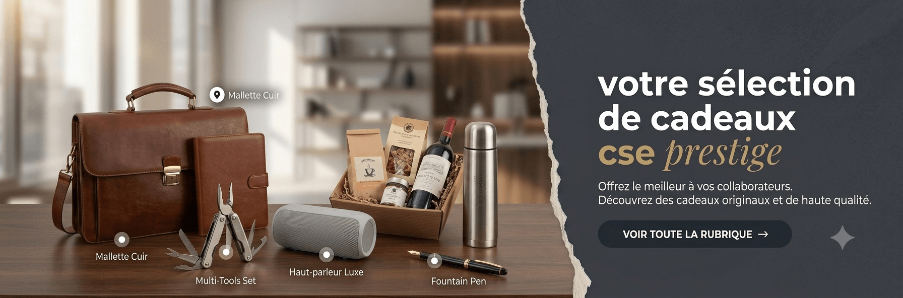 Votre sélection de cadeaux CSE